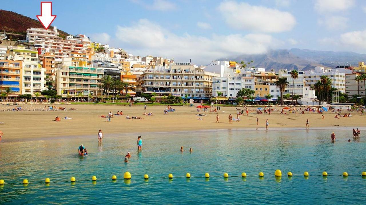 Ocean View Cactus I , Over Los Cristianos, Playa Las Vistas Los Cristianos  Eksteriør bilde